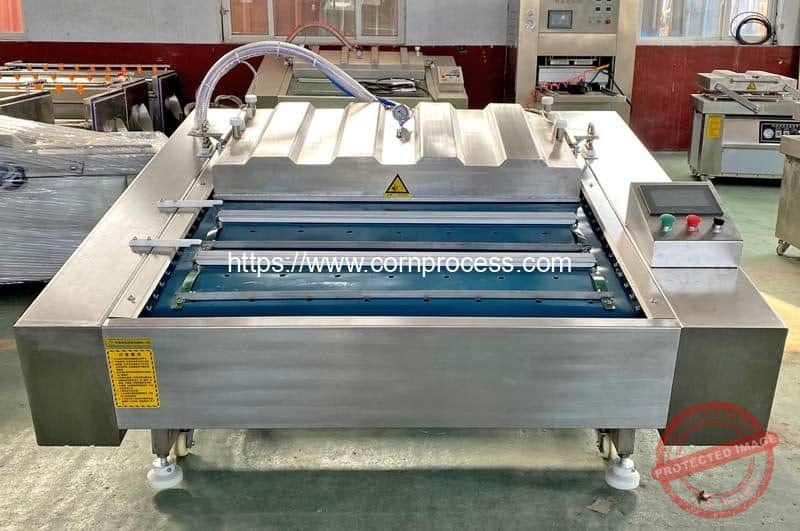 Automatic-Continous-Rolling-Sweet-Corn-Cob-Vacuum-Packing-Machine